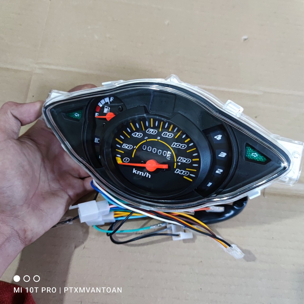 ❏▬Đồng hồ cơ xe wave a, s100, rs100 ,wave 50cc tốc độ chính hãng UMV