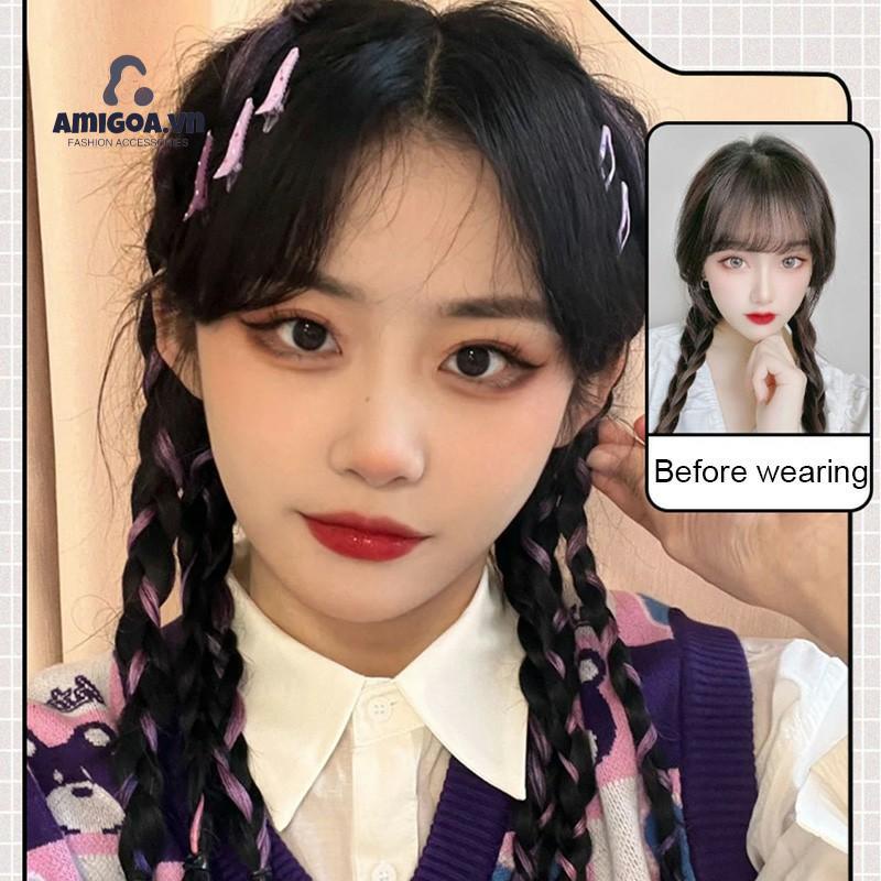 ✨✨Mới Dây Buộc Tóc Đuôi Ngựa Bằng Cao Su Tổng Hợp Tự Nhiên Dành Cho Nữ