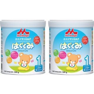 (mẫu mới) Sữa bột Morinaga số 1 320g-date t11/2024