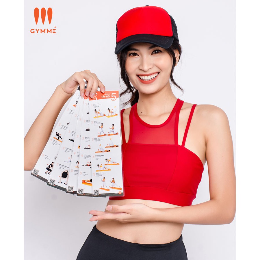 Bộ hình hướng dẫn tập luyện gym tại nhà GYMME - G001