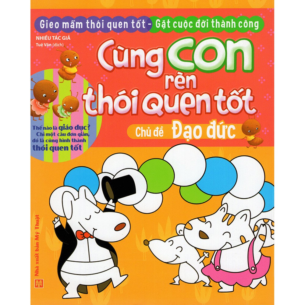 Sách: Cùng con rèn thói quen tốt Đạo Đức TSTN