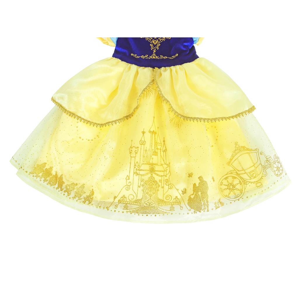 Set đầm với các phụ kiện hóa trang thành công chúa bạch tuyết cho bé cho đêm halloween