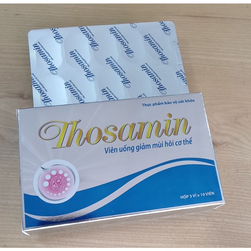 Thosamin viên uống thơm cơ thể hộp 30 viên