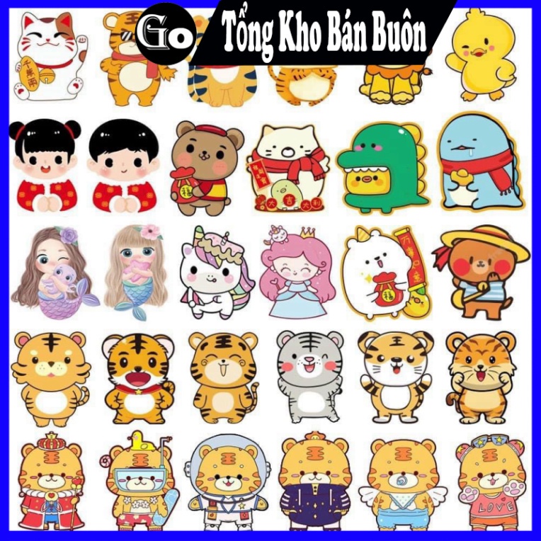 10 Bao lì xì chibi chipi lì xì hoạt hình tết nhâm dần 2022 mới cao cấp đẹp độc lạ ~ Gocolo