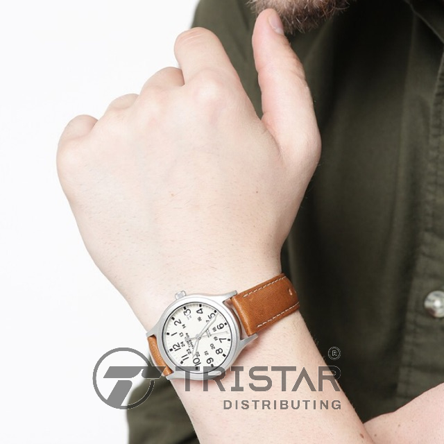 Đồng hồ Unisex Nam Nữ Timex Expedition Mid-Size Scout TW4B11000 Dây Da - Chính Hãng | BigBuy360 - bigbuy360.vn