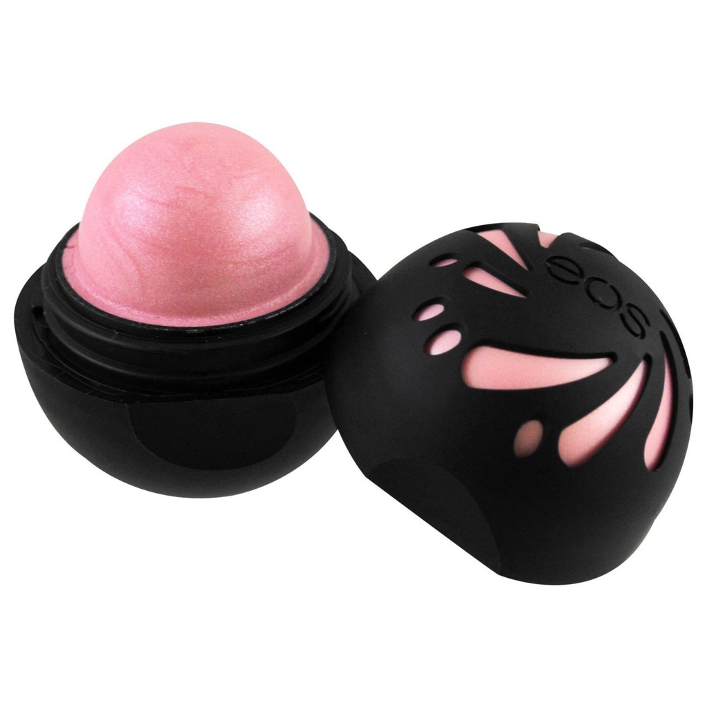 Son trứng dưỡng môi phiên bản có màu thêm một ánh nhũ lung linh EOS Shimmer Lip Balm Sphere Sheer Pink  7g