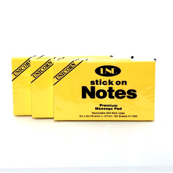 GIẤY STICH ON NOTES UNC - Lưu Trữ Thông Tin - Ghi Chú Lịch Sử Quan Trọng / Nhiều Kích Thước