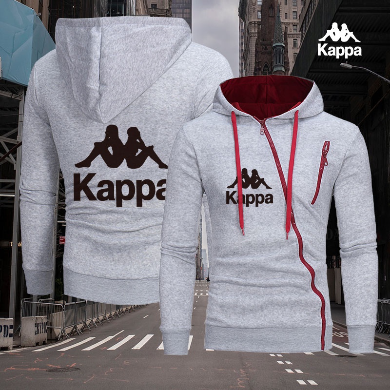 Áo Hoodie Thể Thao Kappa Có Khóa Kéo Cho Nam