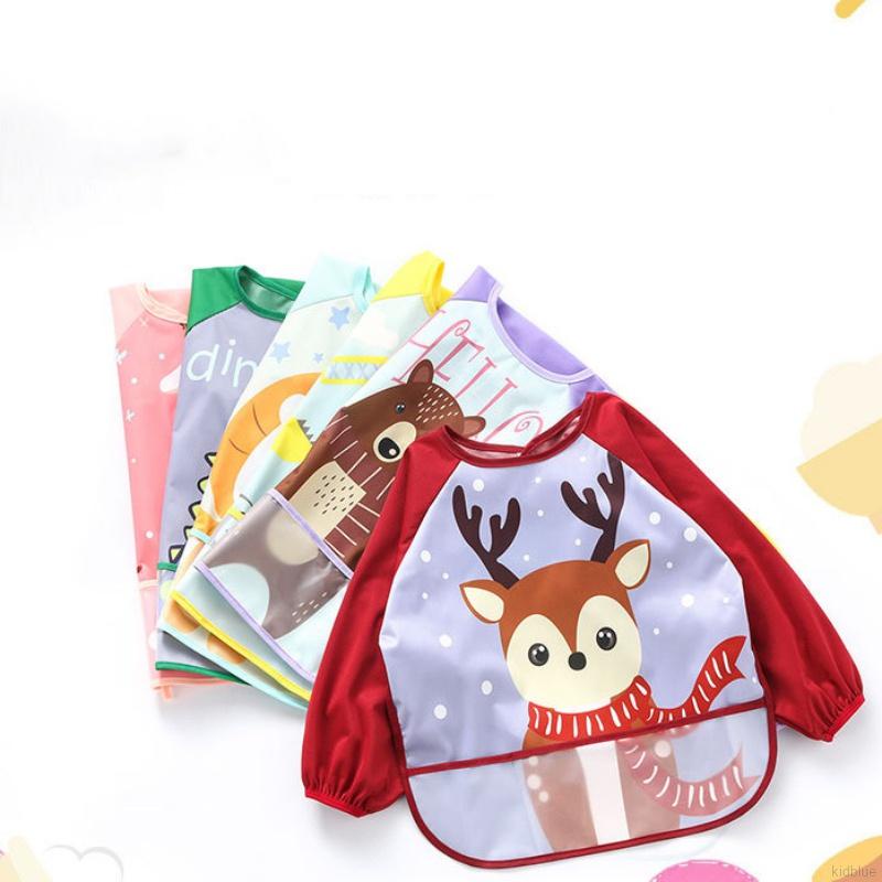 Tạp dề chống nước cho bé phong cách thu đông thời trang