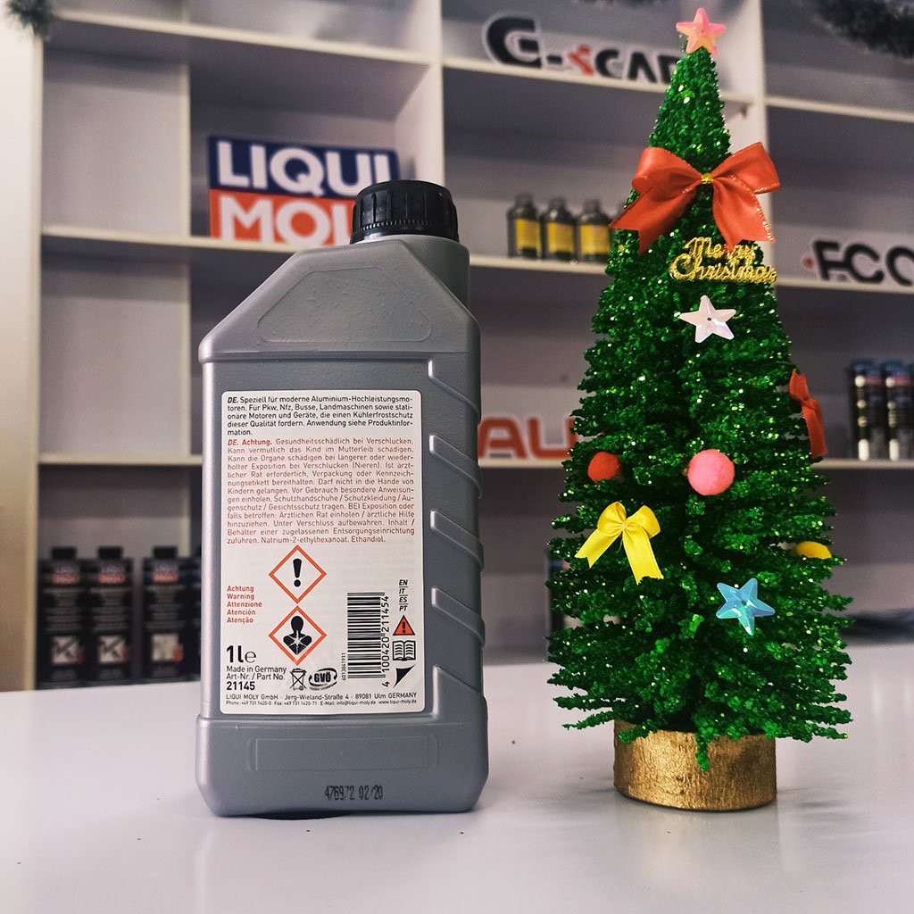 Nước Giải Nhiệt Xe Ô Tô Liqui Moly Đỏ Đậm Đặc 1L [Chính Hãng]