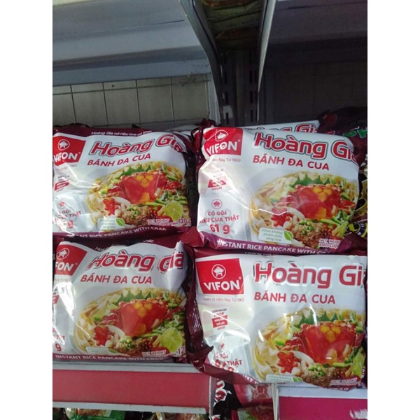 Bánh đa cua Hoàng Gia Vifon có gói riêu cua thật/ Phở bò Hoàng Gia Vifon/Phở gà Hoàng Gia | BigBuy360 - bigbuy360.vn