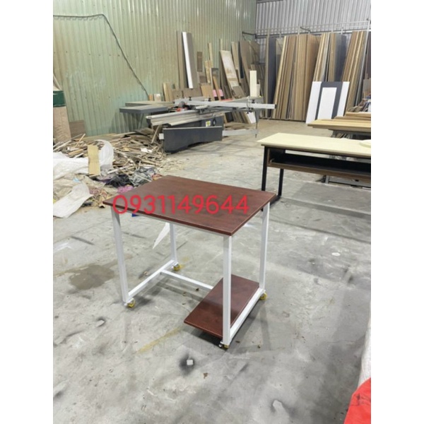 bàn vi tính kệ cpu kèm bánh xe