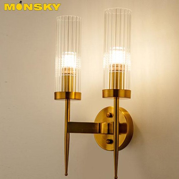 Đèn tường MONSKY NATIC kiểu dáng sang trọng, tinh tế - kèm bóng LED chuyên dụng