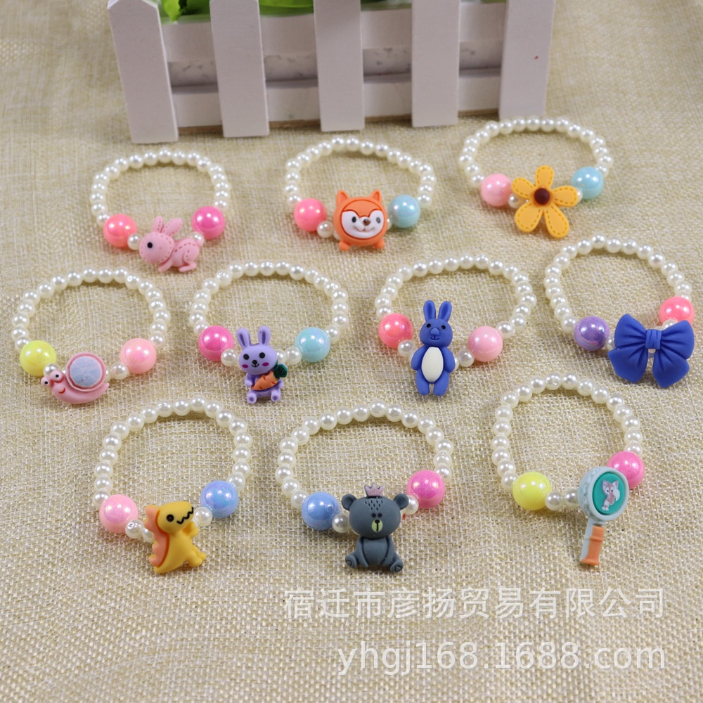 Vòng tay lắc tay cho bé gái họa tiết hoạt hình xinh xắn đáng yêu nhiều mẫu mã E1060