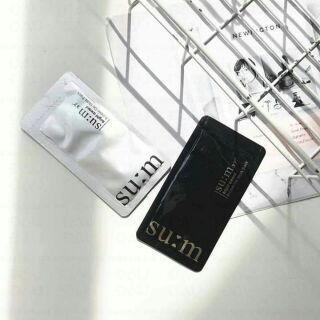 Mặt Nạ Sủi Bọt Thải Độc SU:M 37