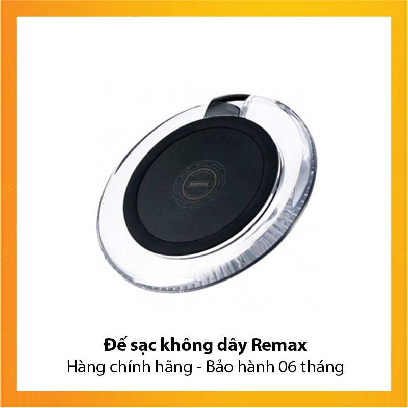 Đế sạc không dây Remax - Hàng chính hãng - Bảo hành 6 tháng