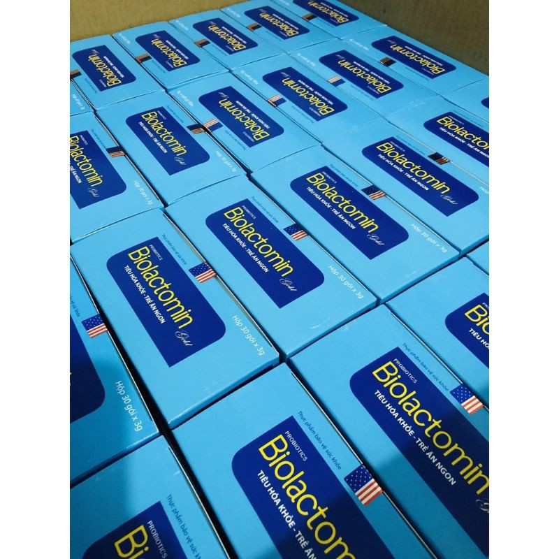 Biolactomin Gold Cân bằng hệ vi sinh, hỗ trợ điều trị rối loạn tiêu hoá, giúp ăn ngon, tiêu hoá tốt