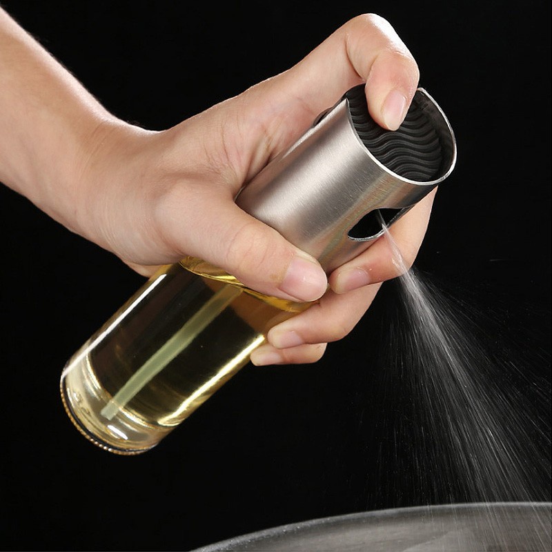 Bình Xịt Dầu Ăn - 100ml W1865 - Bình Xịt Dầu Ăn Thủy Tinh