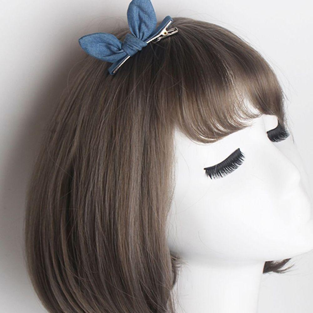 Kẹp Tóc Tai Thỏ 2Life Bằng Vải Denim Thời Trang Cho Nữ