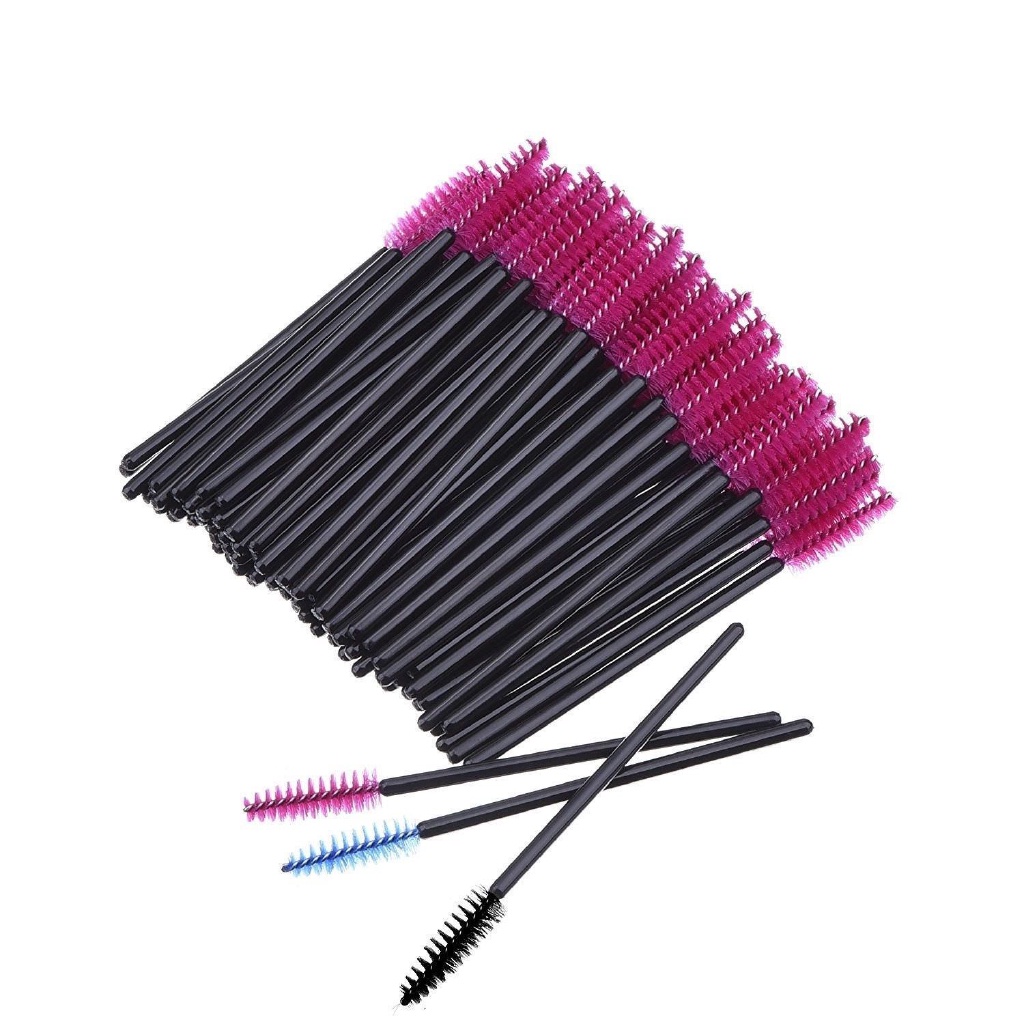 Set 50 Cọ Chuốt Mascara Uốn Cong Lông Mi Dùng Một Lần Tiện Dụng