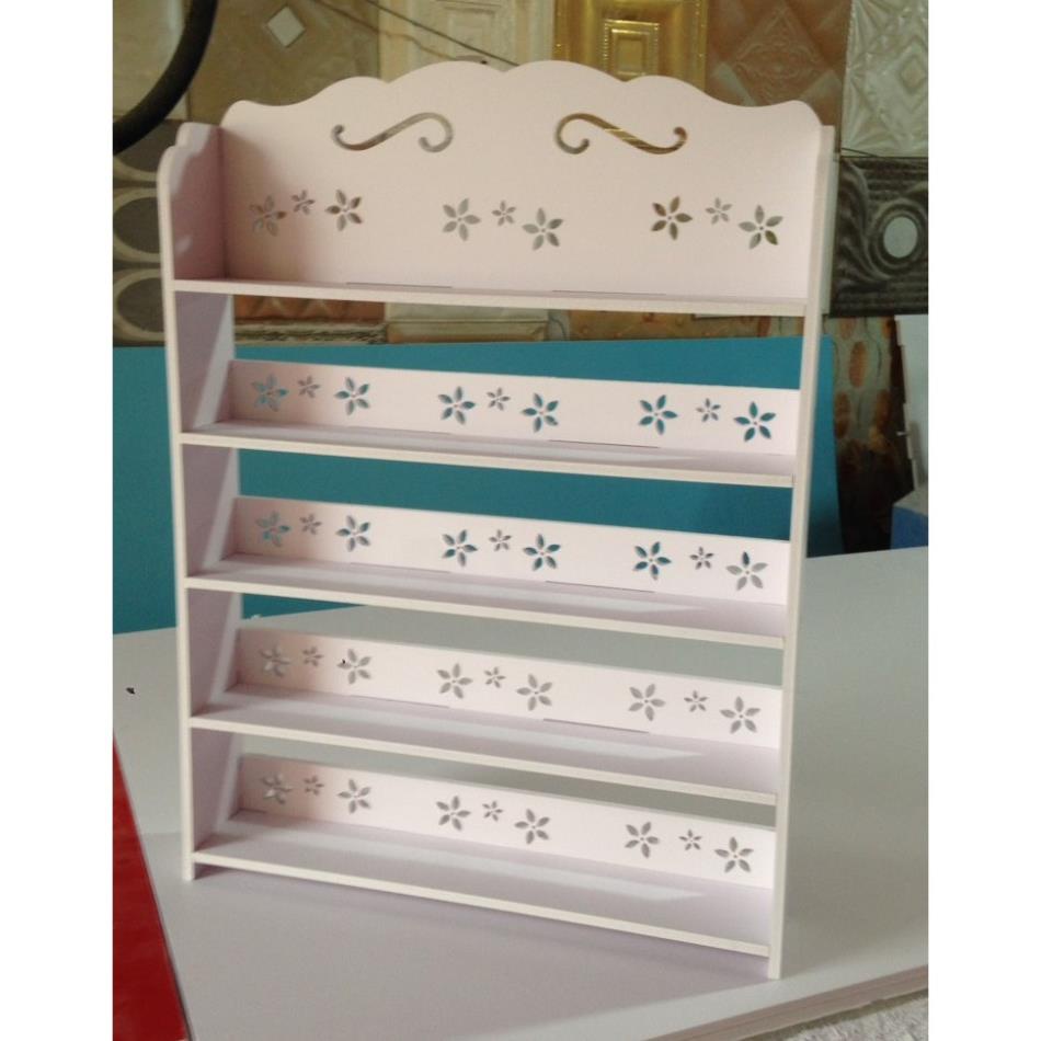 Kệ Sơn làm Nail  5 tầng Hoa Mai