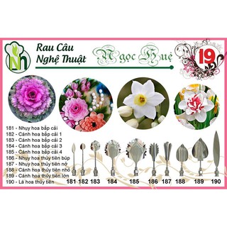 Dụng cụ làm thạch rau câu 3D Ngọc Huệ