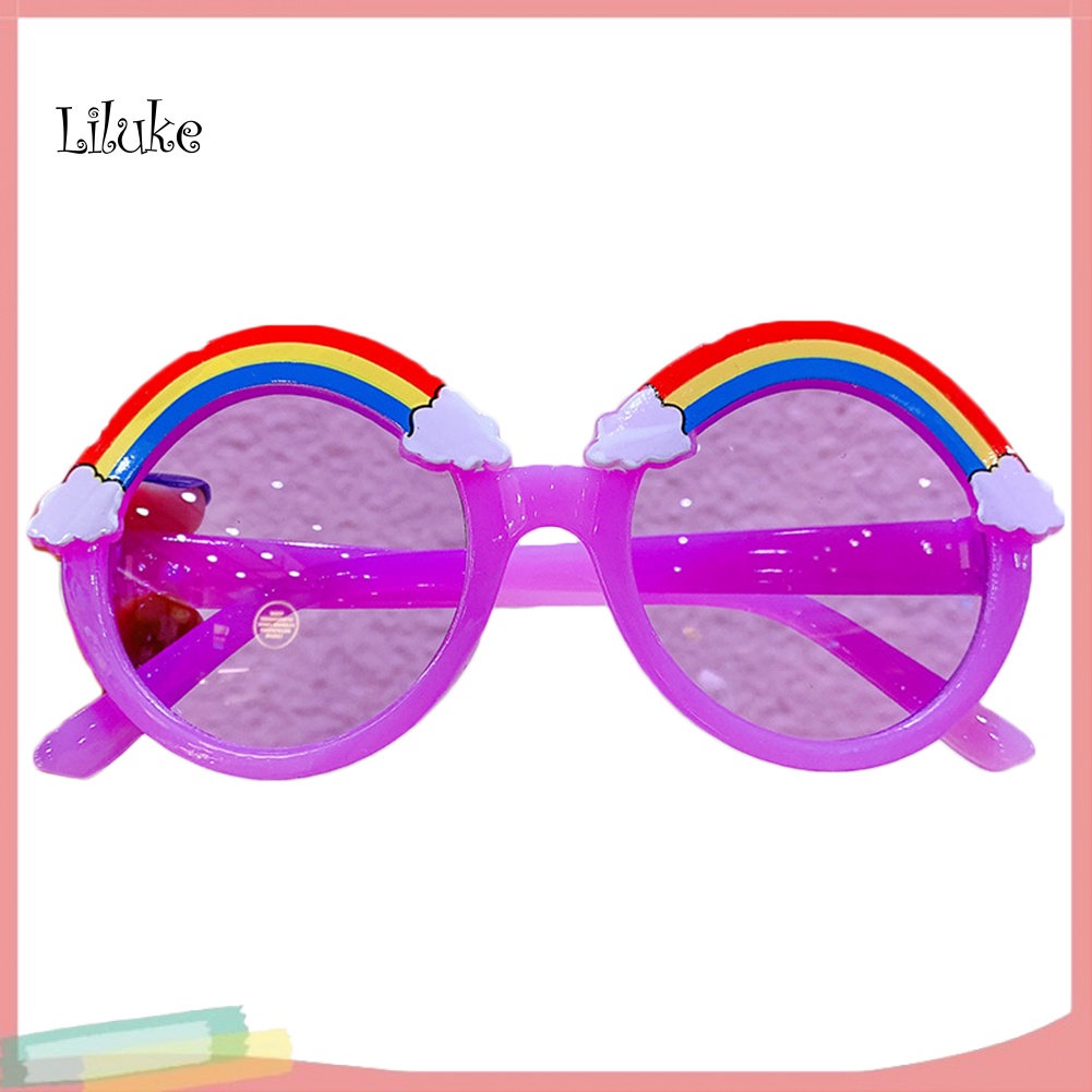 Kính Mát Gọng Tròn Chống Tia UV Thời Trang Cho Bé