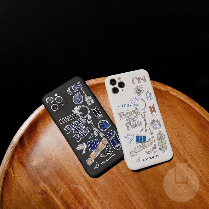 Ốp Điện Thoại TPU Mềm In Hình BTS BT21 Cho iPhone 11 13 12 Pro Max 6 6s 7 8 Plus XR X XS Max SE 2020