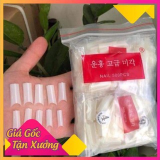 Móng nối form ống tre bịch 500 móng