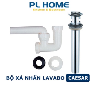 Bộ xả lavabo Caesar BF602 nút xả nhấn, xả chậu rửa mặt CAESAR