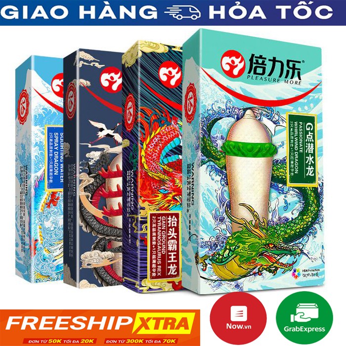 Bao cao su gai râu bi Nhật bản hộp 2 chiếc tăng khoái cảm cho nữ