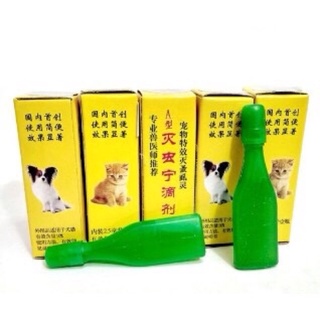 nhỏ gáy trị ve rận bọ chét cho chó mèo