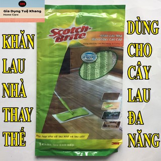 Khăn lau nhà Microfiber cao cấp - 3M thương hiệu Mỹ, bonglaunha
