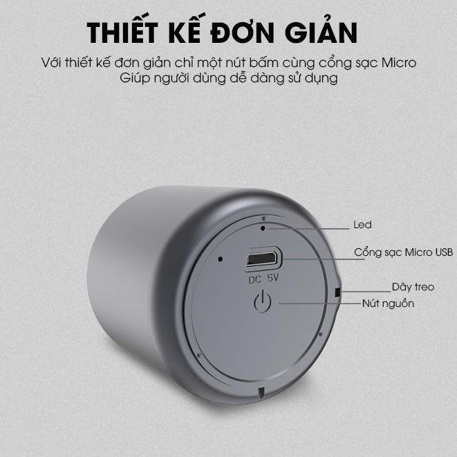 Loa Bluetooth Mini Inpods TWS Mini cầm tay Bluetooth kết nối hai loa cùng lúc hiện đại - BH Ba Tháng đổi mới