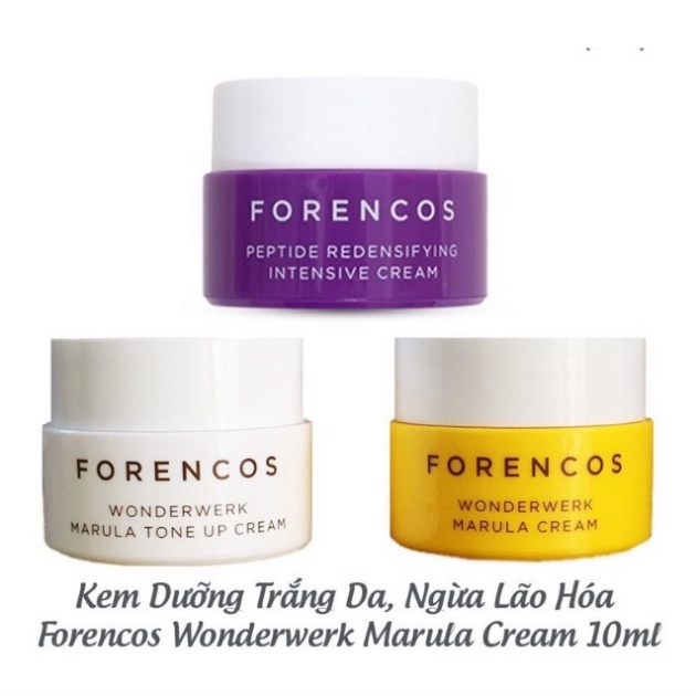 [10ml] Kem Forencos Dưỡng Trắng Da Nâng Tone Hàn Quốc chuyensi
