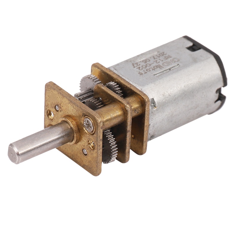 DC 12V 300RPM Mini Metal Gear Motor el: N20 3mm Shaft Diameter