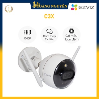 Camera EZVIZ C3X CS-CV310 2.0 Megapixel, Ghi Hình Màu Ban Đêm, Tích Hợp AI,  Đèn Và Còi Báo Động - HÀNG CHÍNH HÃNG