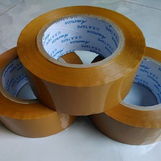 BĂNG KEO DÁN HÀNG HÓA 200 YARD (LOẠI VÀNG)