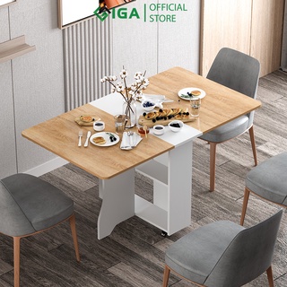 Bàn Ăn Thông Minh Cánh Mở Tiết Kiệm Diện Tích Cho Không Gian Của Bạn Và Gia Đình Thương Hiệu IGA (có bánh xe) - BATM5