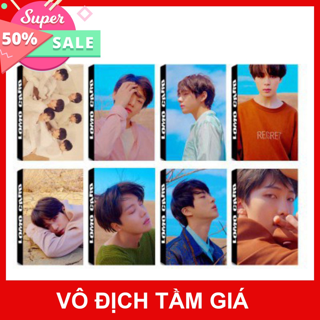 Chuyendokpop Lomo card BTS Suga bộ ảnh hộp 30 ảnh thẻ hình nhóm nhạc idol Hàn quốc CẢM ƠN ĐÃ TIN TƯỞNG ỦNG HỘ