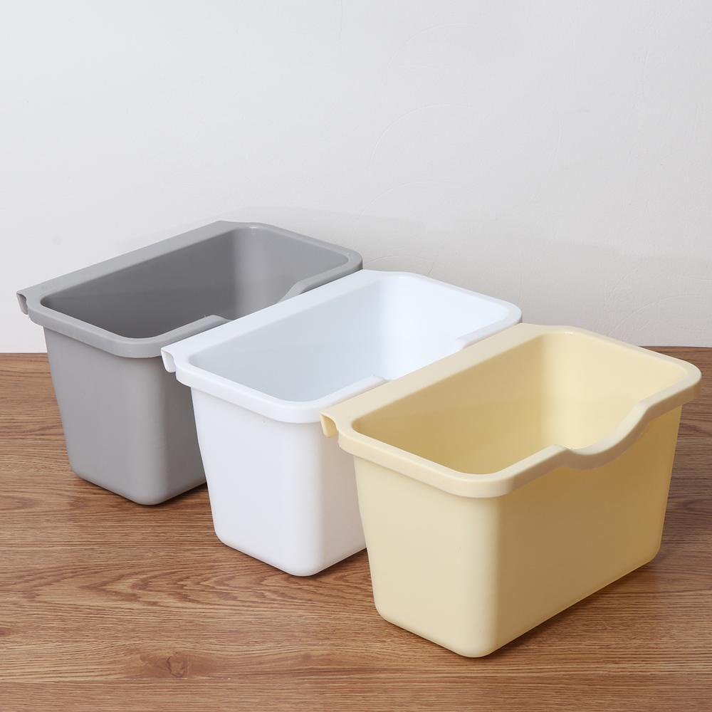 Thùng Đựng Rác Có Móc Treo Tiện Dụng Cho Nhà Bếp / Nhà Tắm