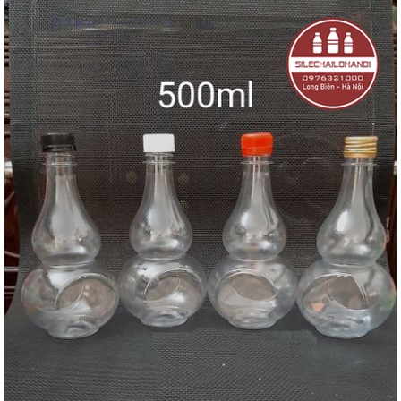 Chai nhựa 500ml hồ lô