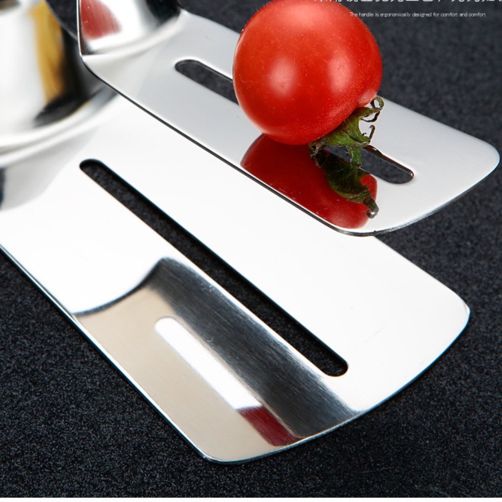 Xẻng inox gắp thức ăn/ kẹp gắp đồ thức ăn nóng/ chiên nướng thực phẩm đa năng đồ dùng nhà bếp