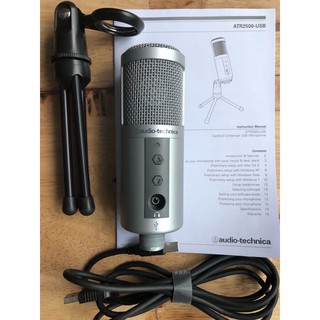 Micro thu âm Cổng USB - Audio Technica ATR2500-USB