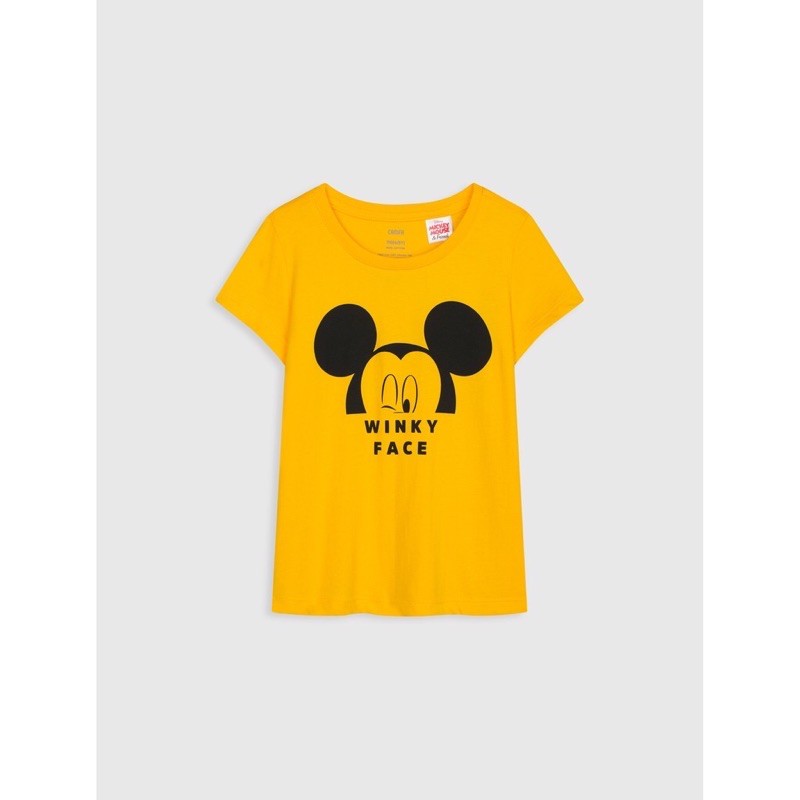 Áo phông bé gái Canifa hoạ tiết Mickey