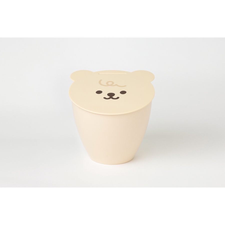 Thùng Rác Mini ARTBOX Hàn Quốc Hình Chú Cún Bichon Đáng Yêu Màu Be