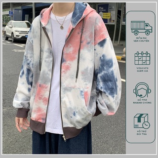 Áo Khoác Hoodie Dáng Rộng Thời Trang Cá Tính Dành Cho Nam