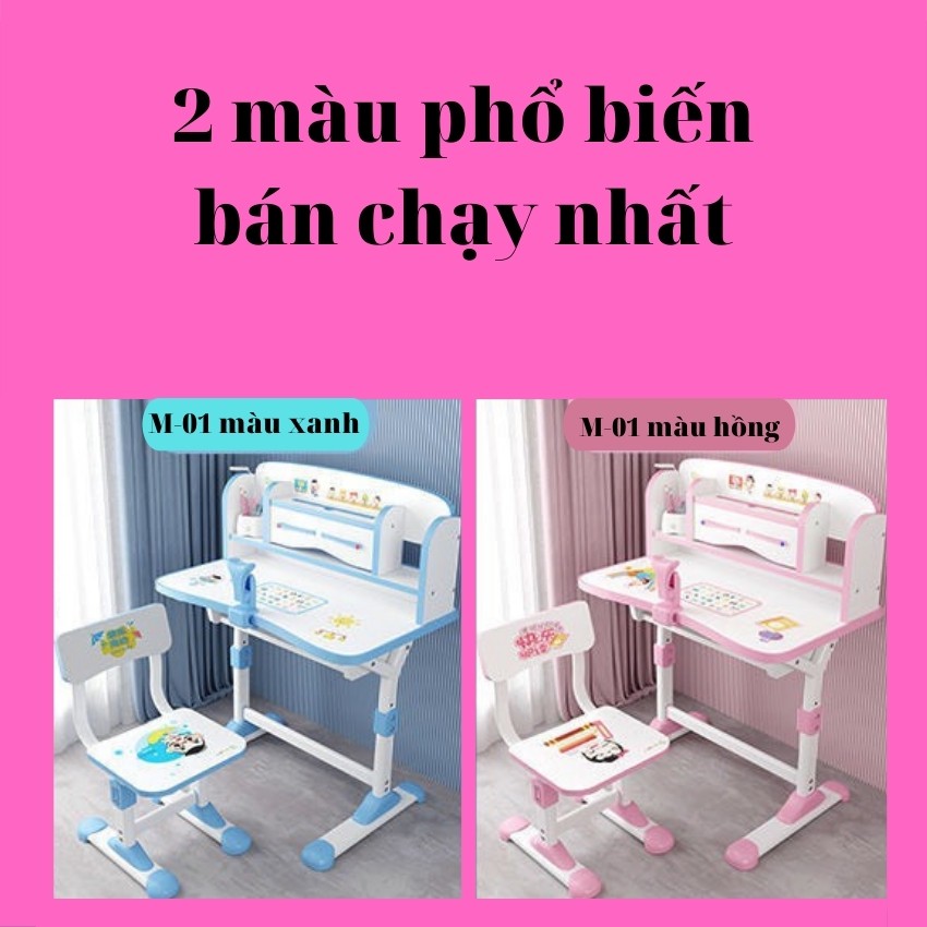 (Mẫu mới) Bàn học sinh thông minh tinomax M01 chống gù chống cận dành cho  trẻ em,tặng kèm đèn led | BigBuy360 - bigbuy360.vn