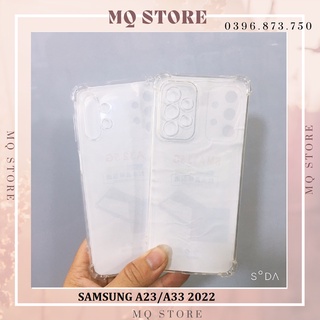Ốp lưng Samsung A23 / A33 2022 Ốp dẻo trong TPU chống sốc 4 góc cạnh