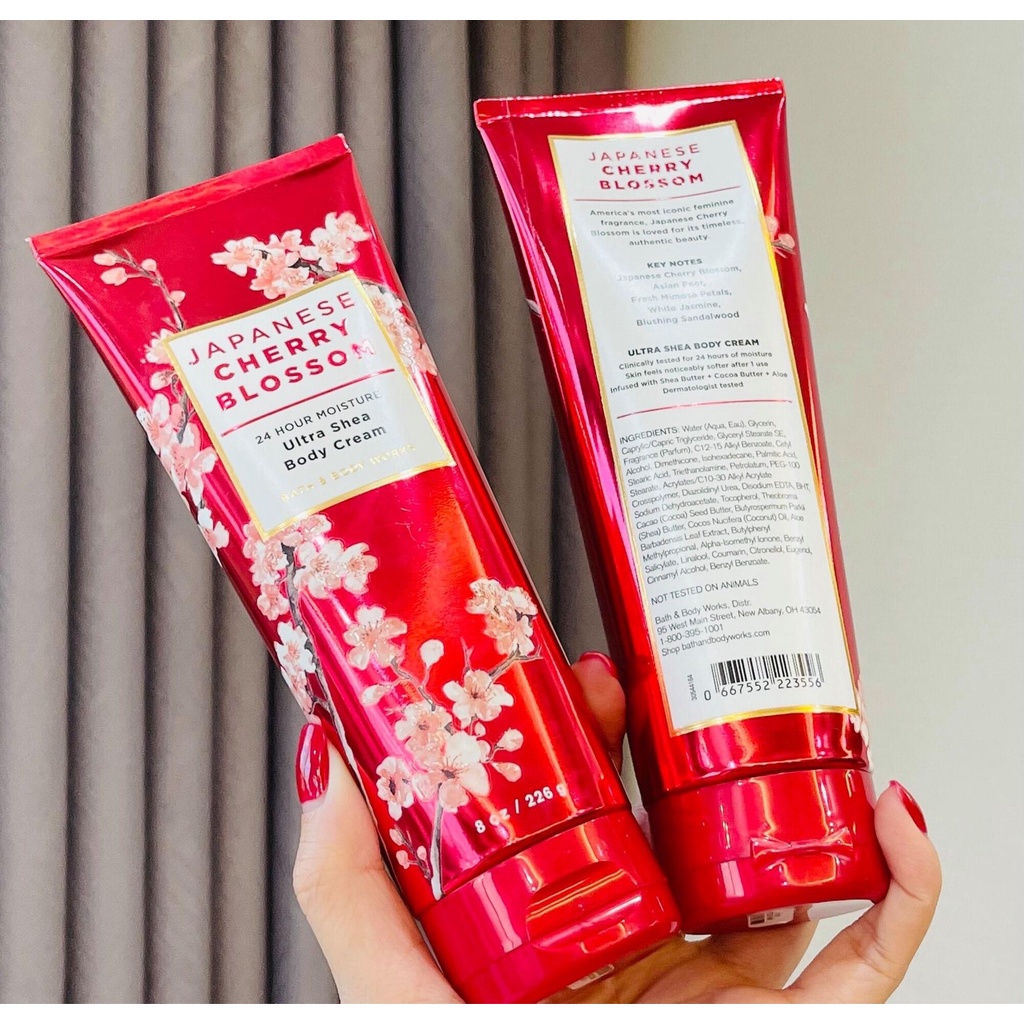 Lotion dưỡng thể JAPANESE CHERRY BLOSSOM Bath and Body Works 226gram ᴘʜᴀɴᴅɪᴇᴍᴍʏ997 Ⓡ